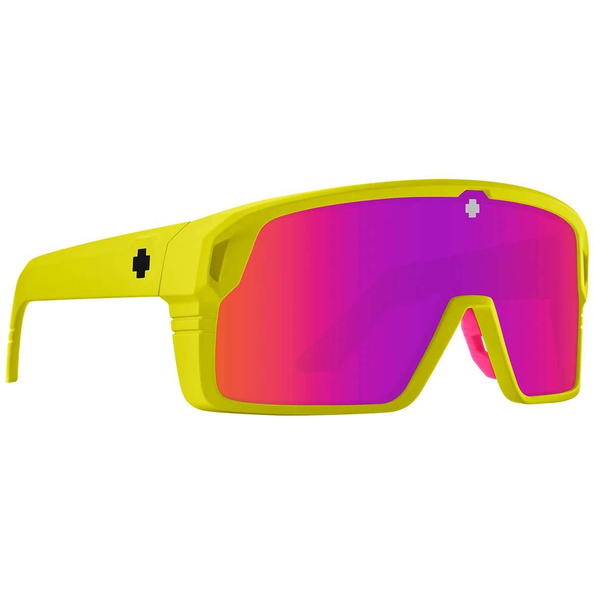 Spy Sunglass Monolith - Matte Neon Yellow